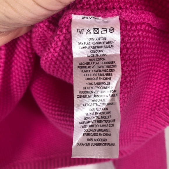 🔥French Connection oversized fuchsia sweater NWT Medium oversized - Picture 4 of 4